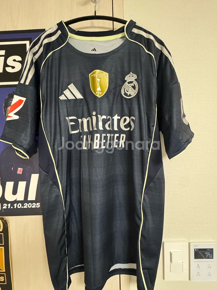 [L] 2025-26 레알마드리드 어웨이 발베르데 유니폼--2