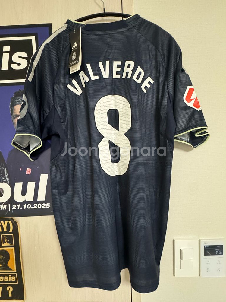 [L] 2025-26 레알마드리드 어웨이 발베르데 유니폼--1