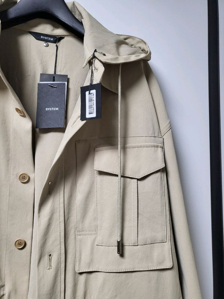 시스템옴므 후드 점퍼 자켓--2