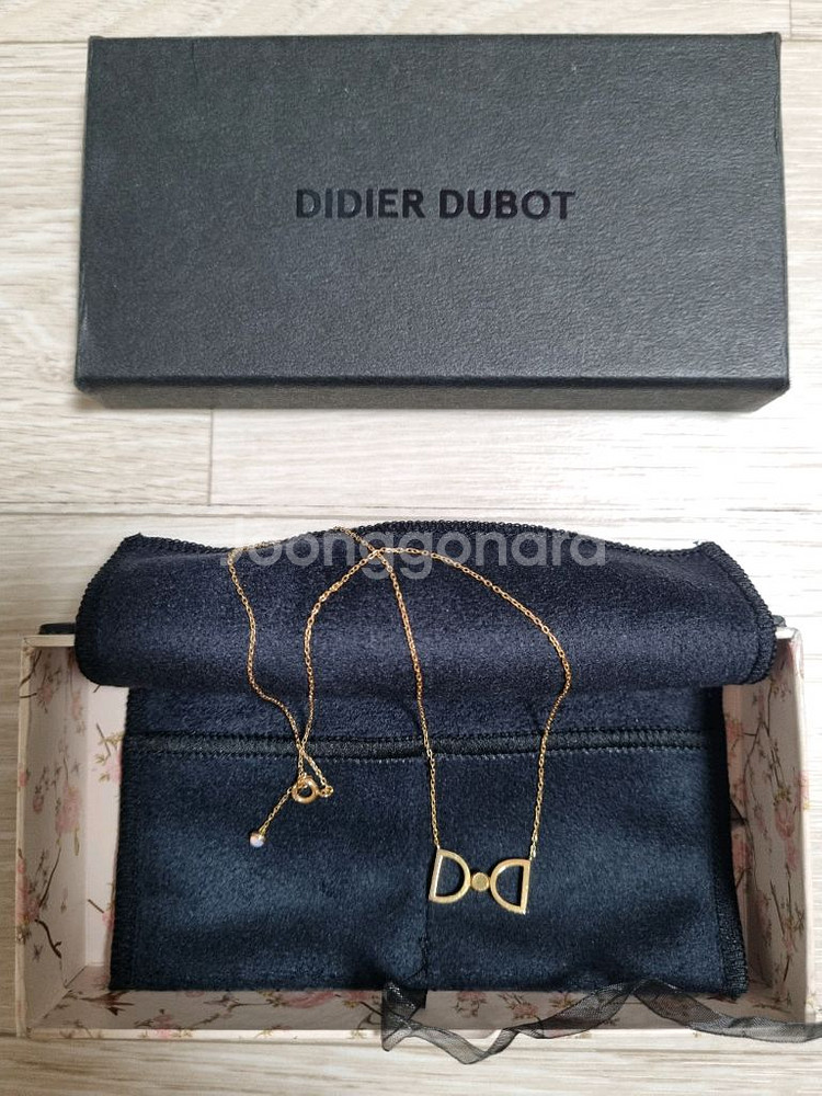 디디에두보 14k 목걸이--0