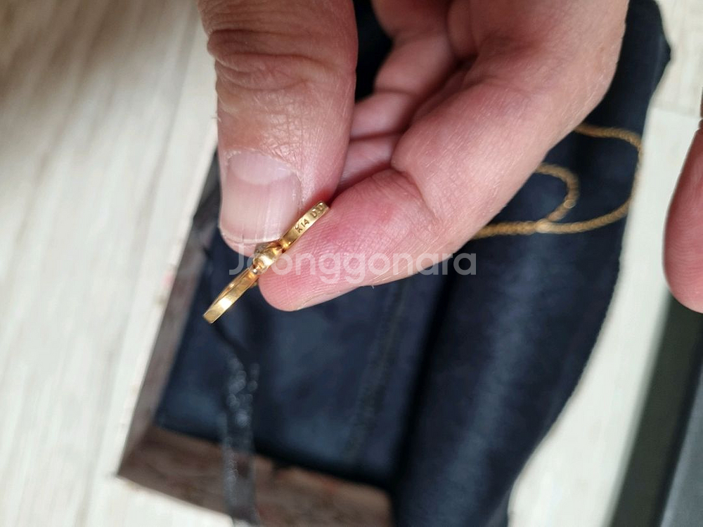 디디에두보 14k 목걸이--2