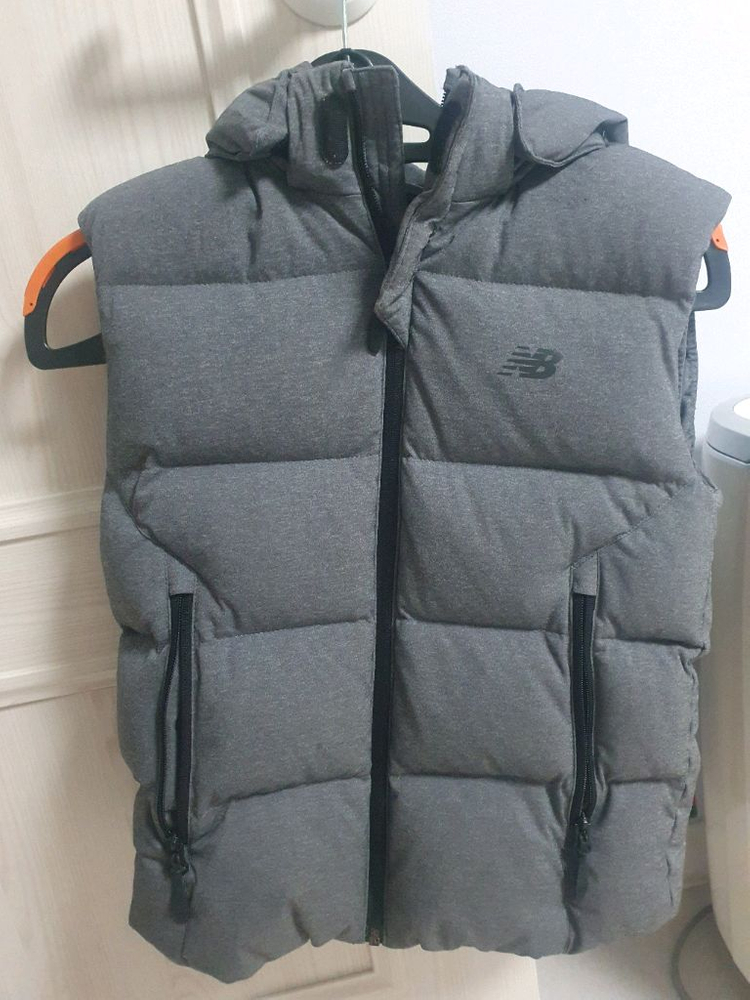 뉴발란스 키즈 패딩 조끼 130--1