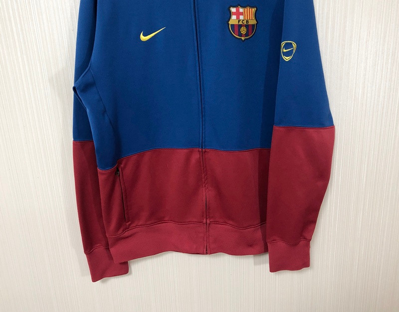 나이키 09-10 FC바르셀로나 트레이닝자켓/트랙슈트 XL(110)--2