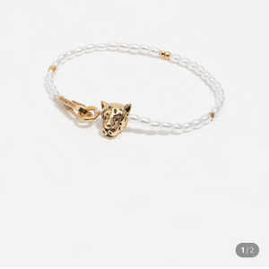 빔바이롤라 진주 팬던트 브레이슬릿