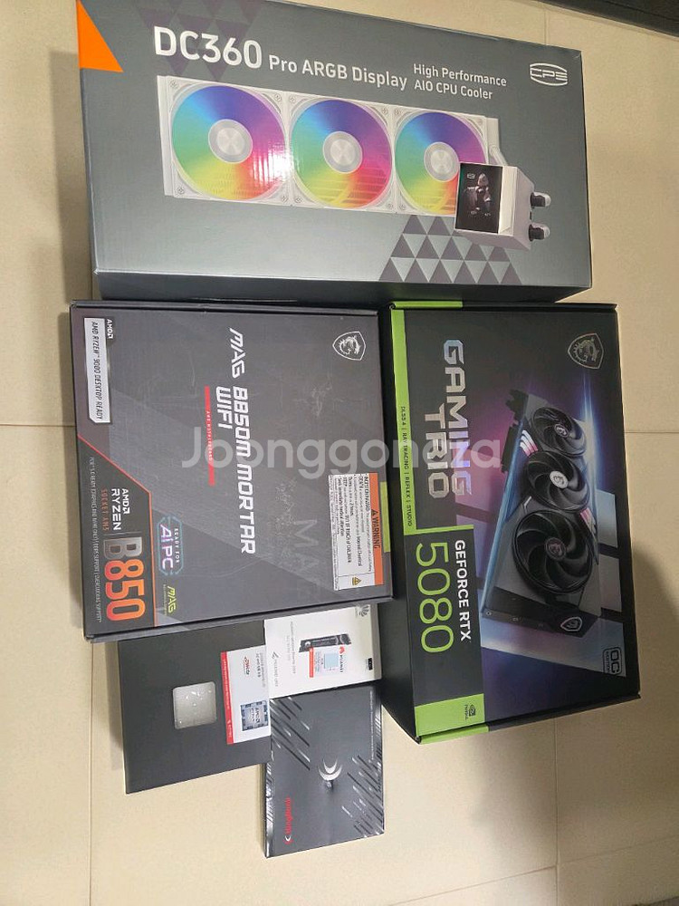 9950x3d, b850m wifi, 48GB, rtx 5080 완본체--1