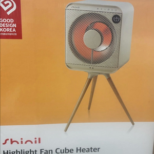 신일 하이라이트 팬 큐브 히터 1구