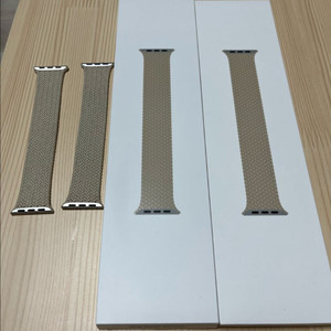 애플워치 정품 41mm 베이지 브레이드솔로루프 이미지