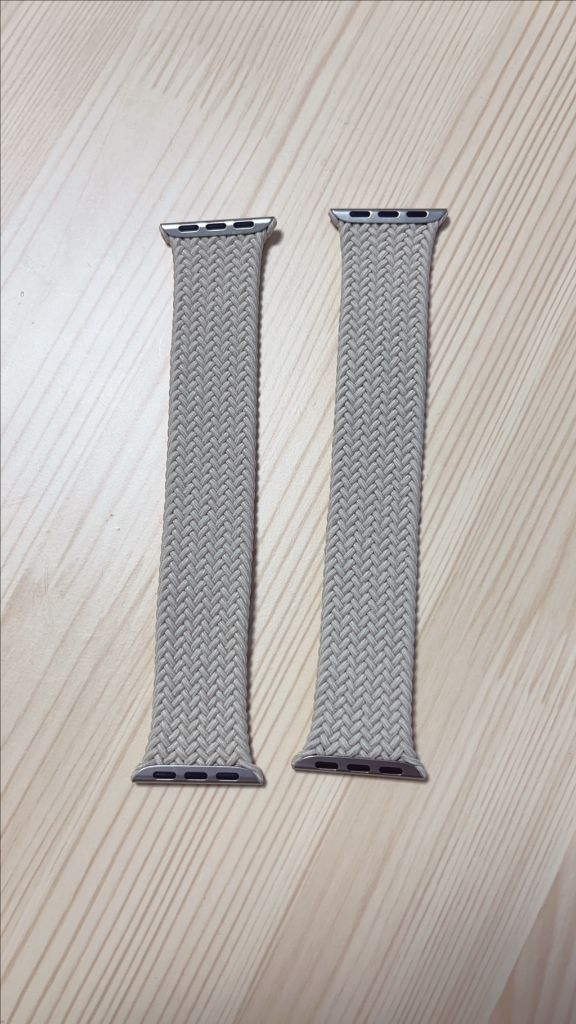 애플워치 정품 41mm 베이지 브레이드솔로루프 이미지