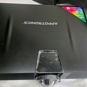 4K 레이저 프로젝터 6000 안시. 0.5 단렌즈 장착. AL-MK600E. 전시회. 스크린골프