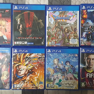 PS4 게임 타이틀 모음
