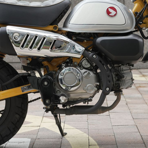 몽키125 노란색판매합니다. 브랙박스 시공