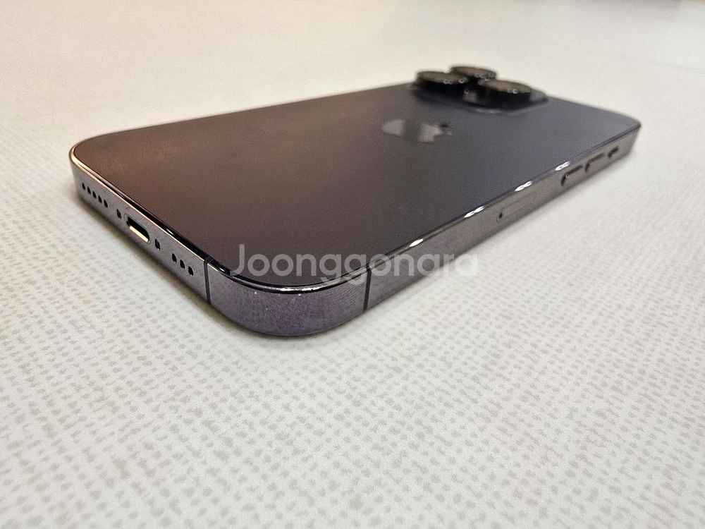 [AAA급] 아이폰14프로 256기가 퍼플+강화유리필름--4