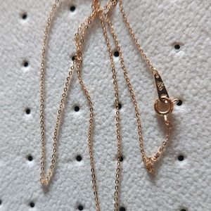 18k 핑크골드 체인 목걸이 판매해요