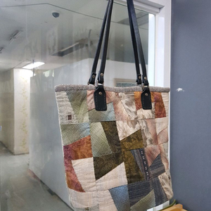 퀼트 패치워크 핸드메이드 토트백 판매합니다