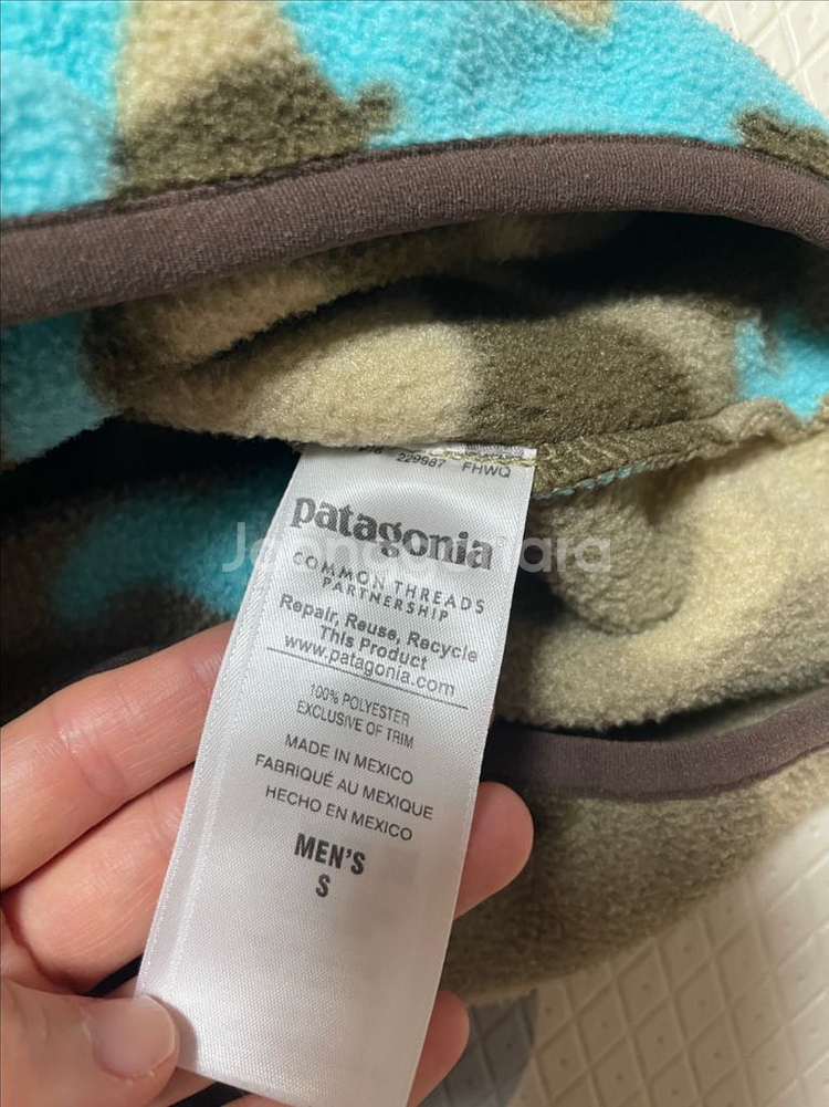 파타고니아 신칠라 카모플라주 플리스--1
