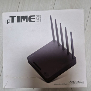 중고 ip time A7004M 유무선 공유기