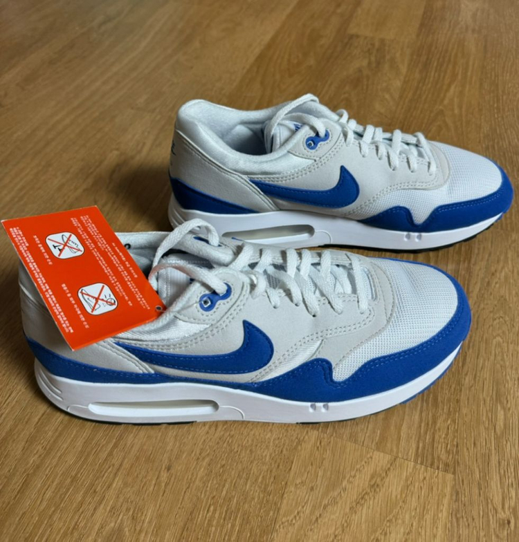 [265 300] 나이키 에어맥스1 86 OG 블루 운동화--8