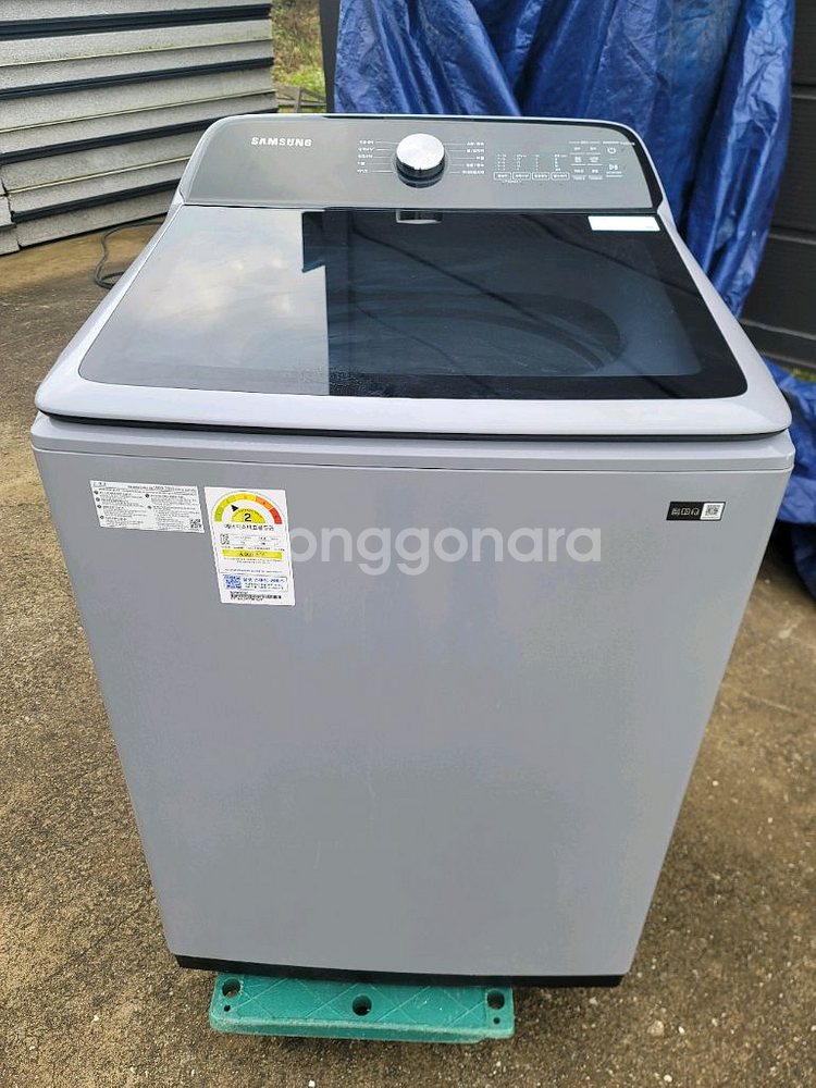무료배송설치 2022,9제조 삼성 그랑데 19kg 세탁기--0
