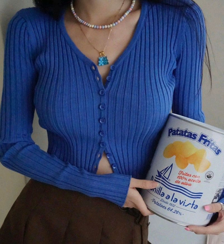 페일제이드 맥가디건_아쿠아블루 이미지