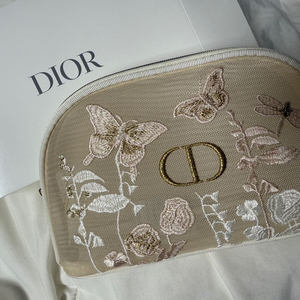 디올 플라워 메쉬 파우치 새상품 택포 5만원