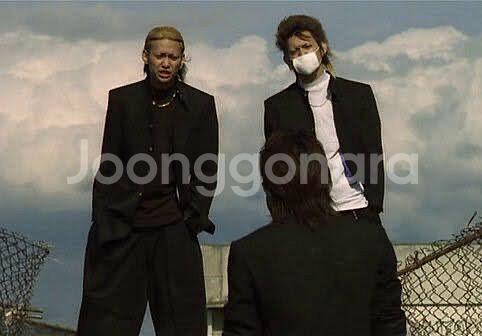 크로우즈 미카미 형제 커스텀 레고 미니 피규어--3