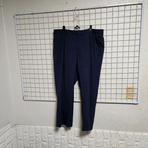 (상태굿)로가디스(모/연한체크형)정장바지(38-39)