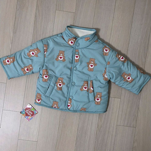 [새상품] 케어베어 아기 리버서블 패딩 점퍼 90