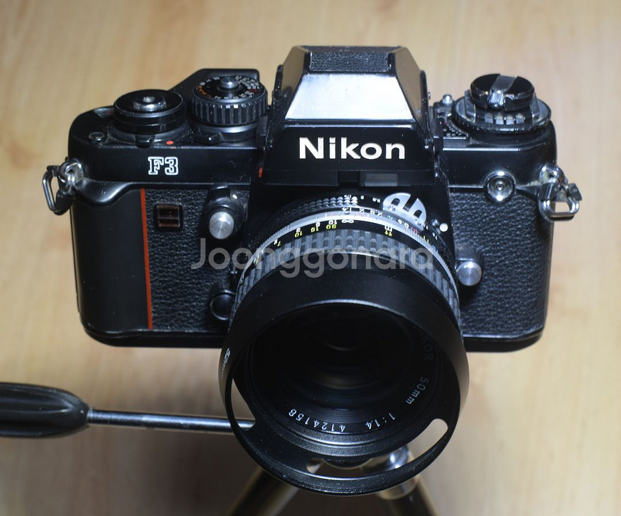 니콘 F3 필름카메라--0