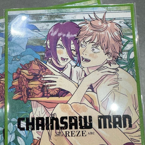 체인소맨 일러스트 굿즈 미개봉 새상품