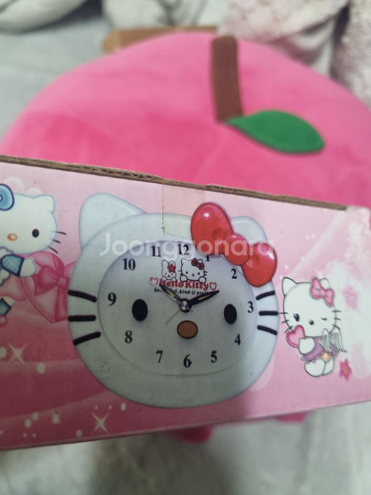 미개봉 헬로키티 탁상시계--1
