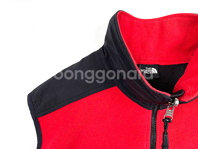 (100) 노스페이스 후리스 조끼--2