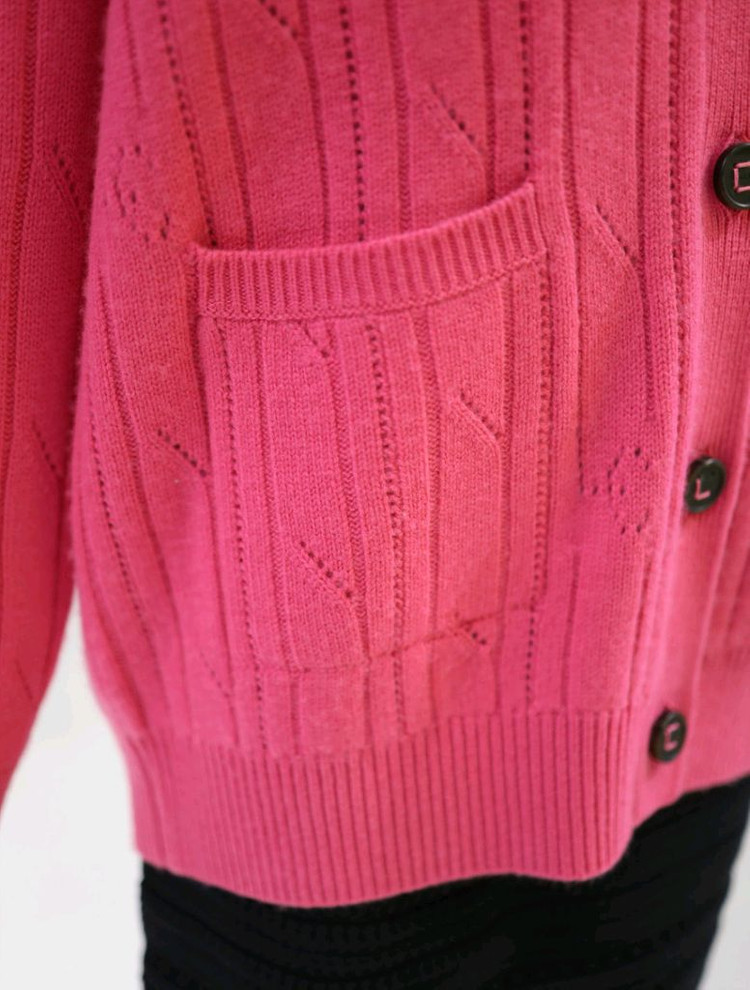 (새상품) 럭키슈에뜨 니트 가디건--3