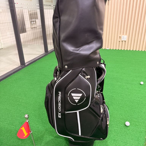 PRECISION X2 블랙 골프 캐디백