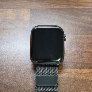 애플워치7 스테인리스 셀룰러 45mm + 정품 밀레니즈 루프