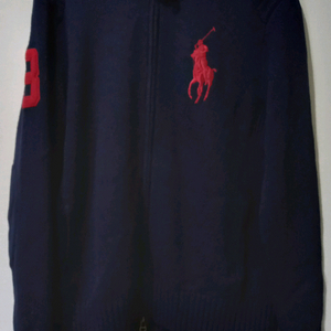 폴로 POLO 빅포니 니트집업 95/M