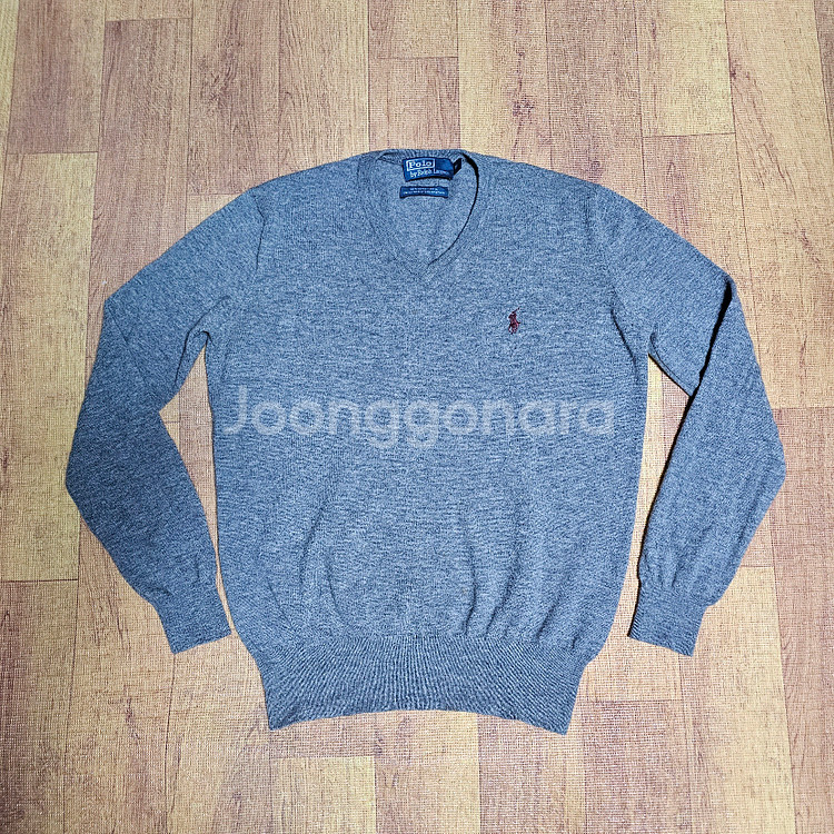 폴로랄프로렌 울브이넥니트티 95사이즈--0