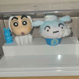 짱구 + 흰둥이 리멘트 피규어 일괄