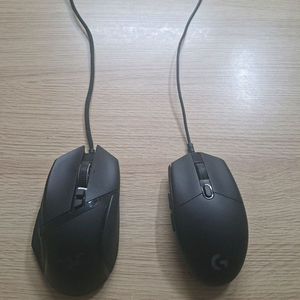 레이저 바실리스크 V3 게이밍 마우스+로지텍 g102 마우스