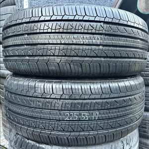 225 55 17중고타이어2개2255517