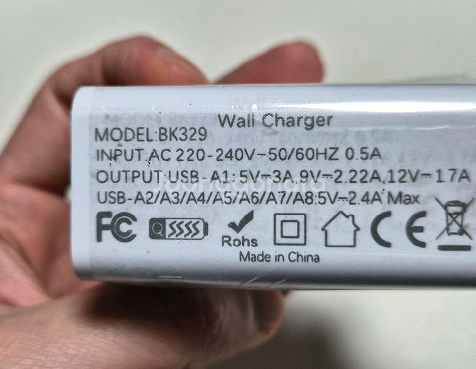 QC3.0 멀티 USB 충전기 7포트 고속충전--1