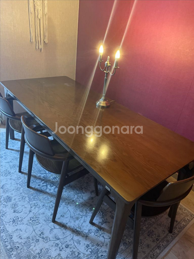 다우닝 8인용 고급 원목 식탁 테이블--0