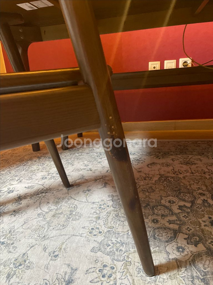 다우닝 8인용 고급 원목 식탁 테이블--4