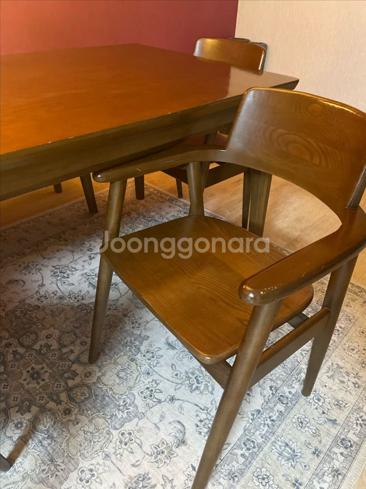 다우닝 8인용 고급 원목 식탁 테이블--5