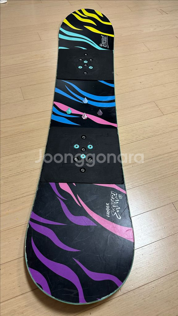 버튼 쵸퍼 스노우보드 데크 125--1