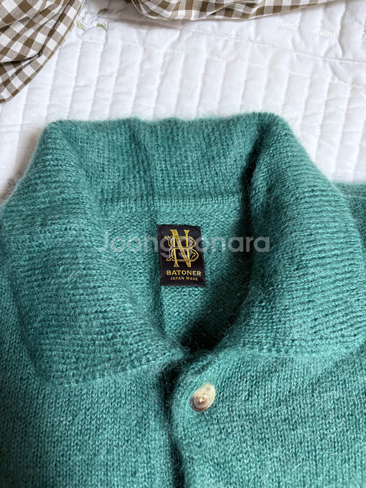 바토너 퓨어 모헤어 니트--3