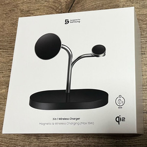 삼성 정품 3in1 무선충전기