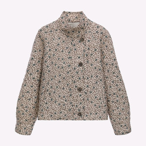 써스데이아일랜드 하이넥 퀼팅 점퍼 S