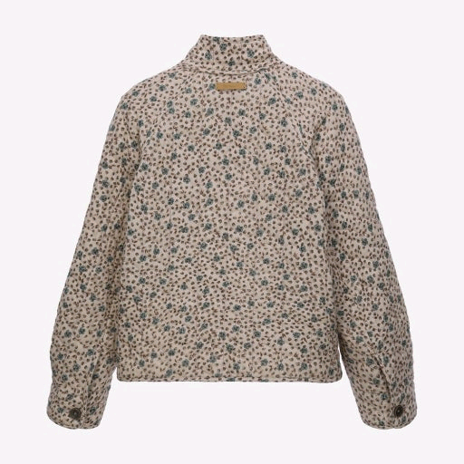 써스데이아일랜드 하이넥 퀼팅 점퍼 S--1