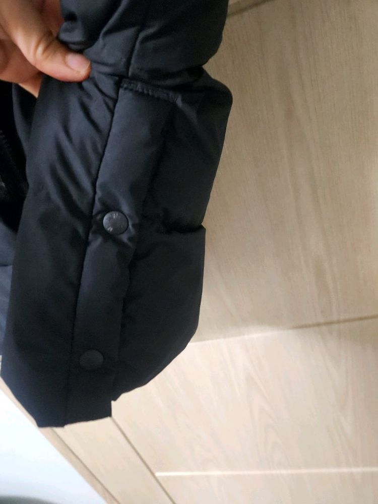 노스페이스 150사이즈 롱패딩--3