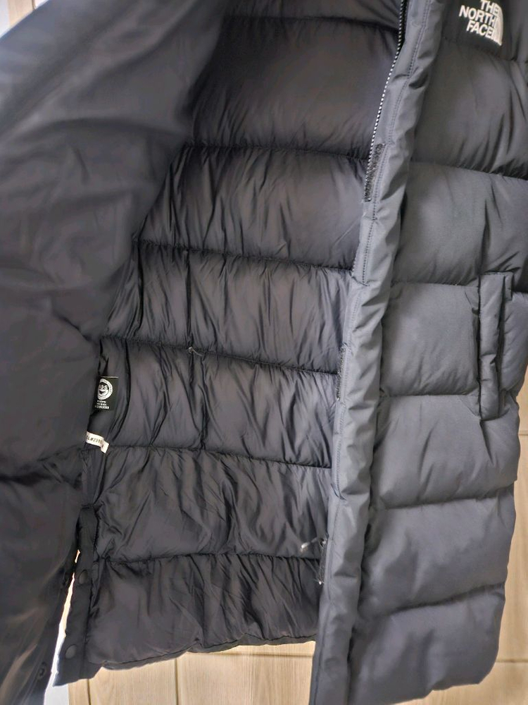 노스페이스 150사이즈 롱패딩--2